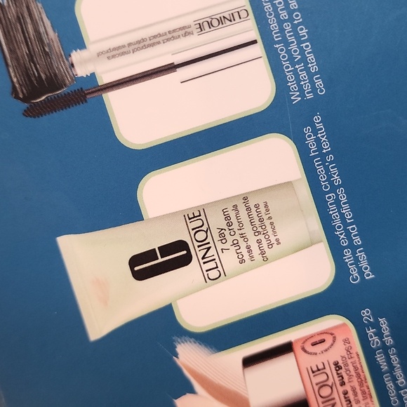 BNEW CLINIQUE SUNNY DAY STAPLES POUCH SET - Picture 5 of 12